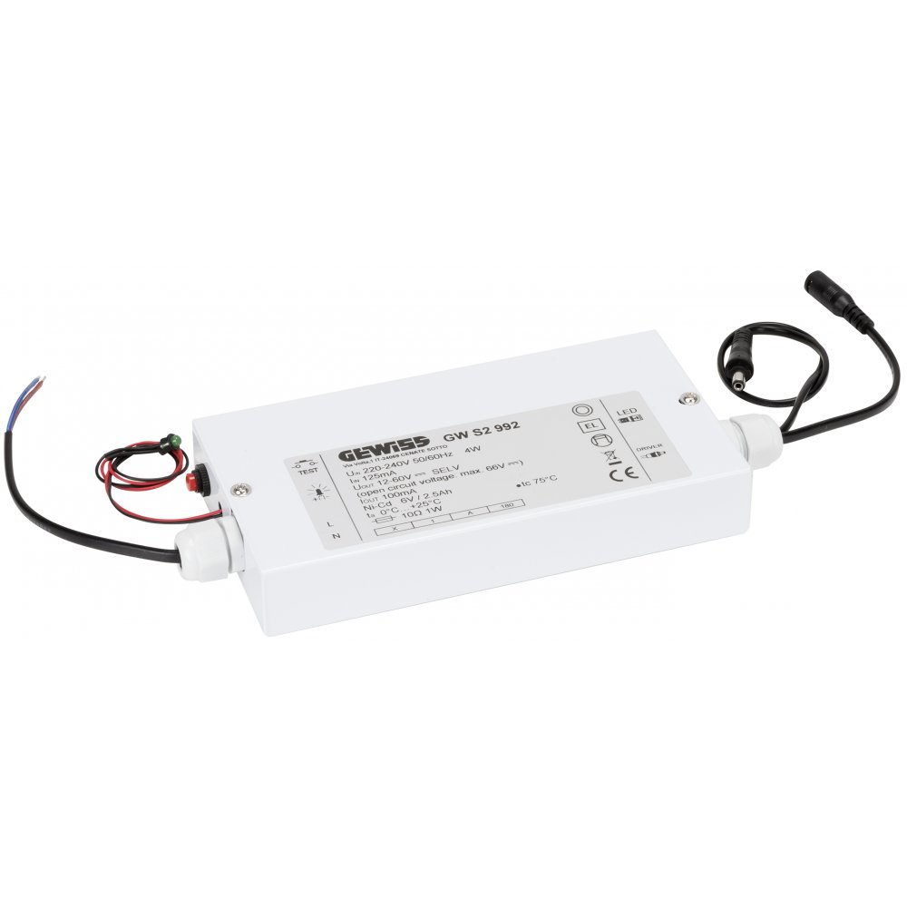 Kit pentru utilizare de urgenta dedicat proiectoarelor Astrid Full Panel Gewiss GWS2992