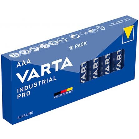 Oferte la Varta baterie alcalina IndustrialPro AAA (LR3), set de 10 baterii AAA, A0115425