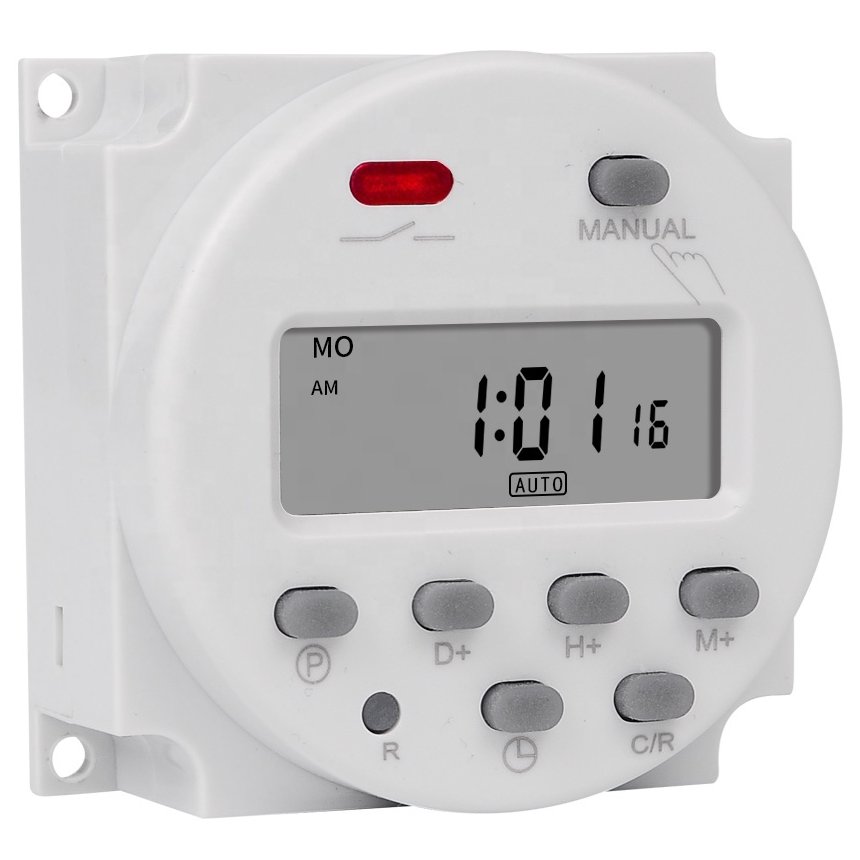 Timer digital, Sinotimer, temporizator, intrerupator, programabil la minut, 230V, 16A, CN101A-2