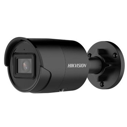 Camera 4K IP AcuSense Hikvision DS-2CD2086G2-IU, 8MP, lentila 2.8mm, Darkfighter IR 40m, microfon, slot card 256GB, PoE, IP66