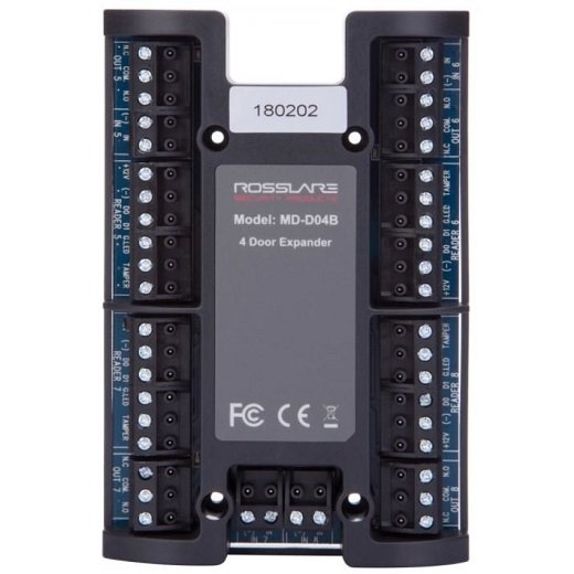 Modul acces 2 usi bidirectionale sau 4 usi unidirectionale pentru centralele AC-425xB Rosslare MD-D04B