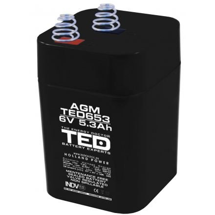 Acumulator 6V 5.3Ah VRLA TED Electric TED002952