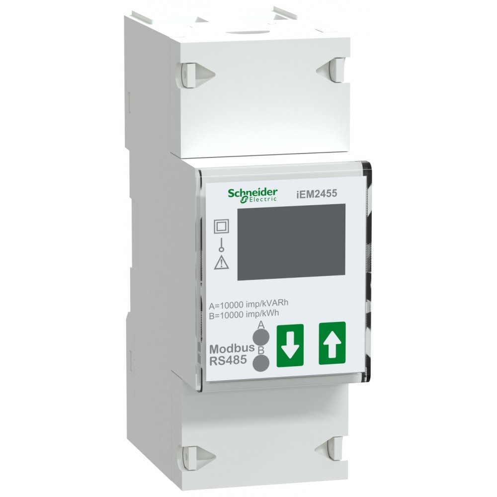 Contor de energie monofazat iEM2455 - 230V - 100A cu comunicare Modbus Schneider A9MEM2455
