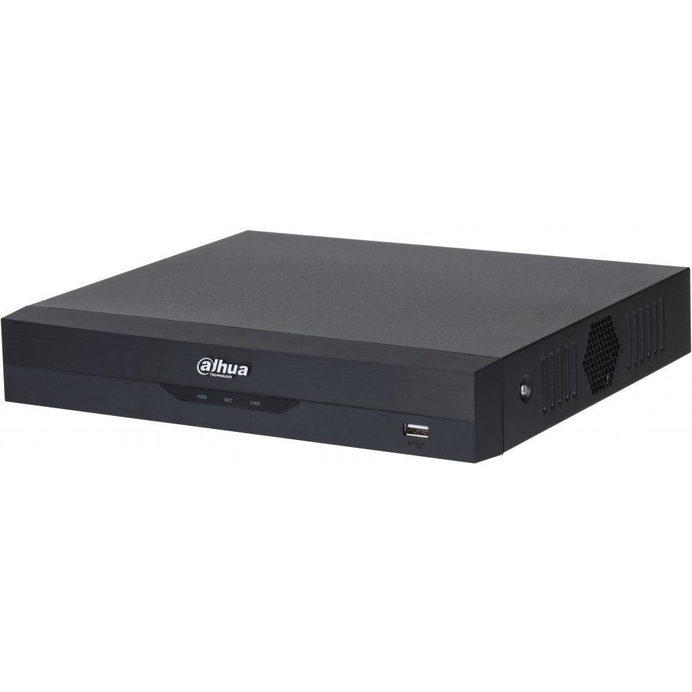 NVR 4 canale Dahua NVR4104HS-EI, 16MP, H.265+, SMD Plus, IVS, Perimetru, fara PoE