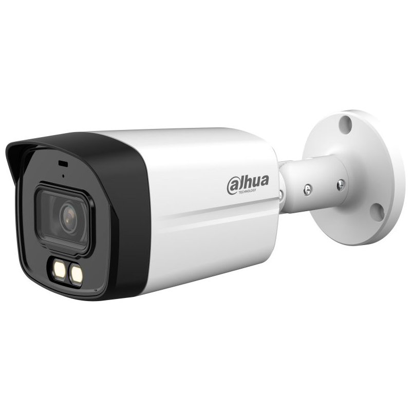 Camera HDCVI Dahua HAC-HFW1200TLM-IL-A-0360B-S6, 2MP, lentila 3.6mm, Smart Dual Light 40m, microfon, IP67
