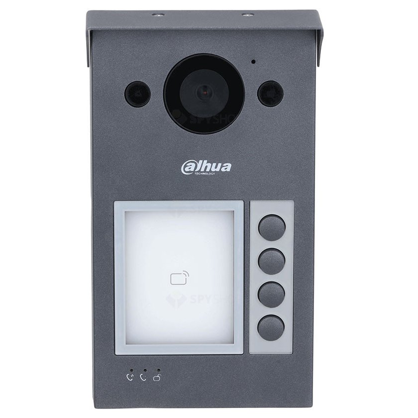 Oferte la Post de exterior videointerfon IP Dahua VTO3311Q-WP, 2 MP, cu 1/2/4 butoane de apelare, IP65, IK08