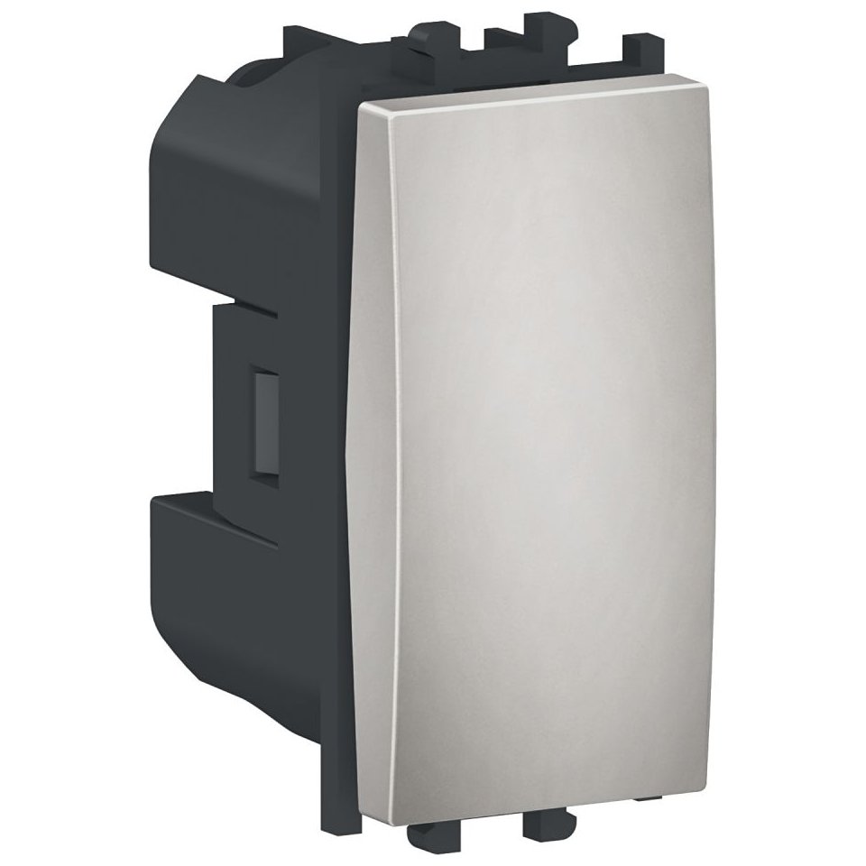 Oferte la Intrerupator simplu 1 modul Schneider Easy Styl LMR0100004, argintiu