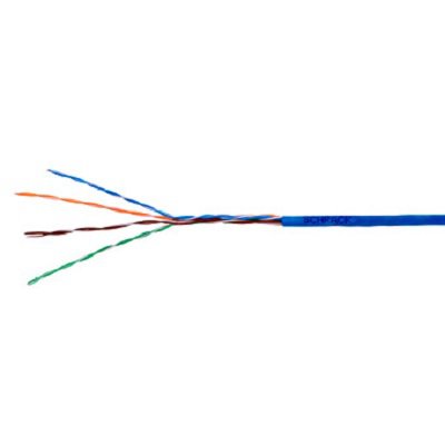 Oferte la Rola 305 ml cablu U/UTP Cat.5e, 4x2xAWG24/1, PVC, Eca, albastru HSEKU424P1