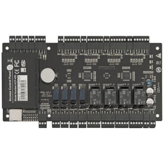 Oferte la Centrala de control acces pentru 4 usi unidirectionale sau 2 bidirectionale ZKTeco CCA3-4-1