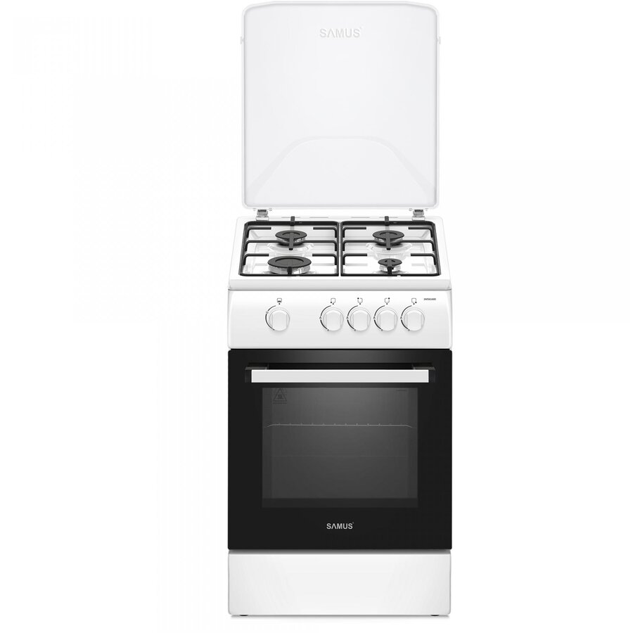 Oferte la Aragaz SM561ABS 50x60Cm 4 Arzatoare Alb