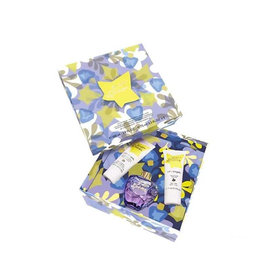 Oferte la Set cadou Lolita Mon Premier, Apa de Parfum, Femei, 100 ml + Gel de Dus Hidratant 75 ml + Lapte de Corp Hidratant 75 ml,