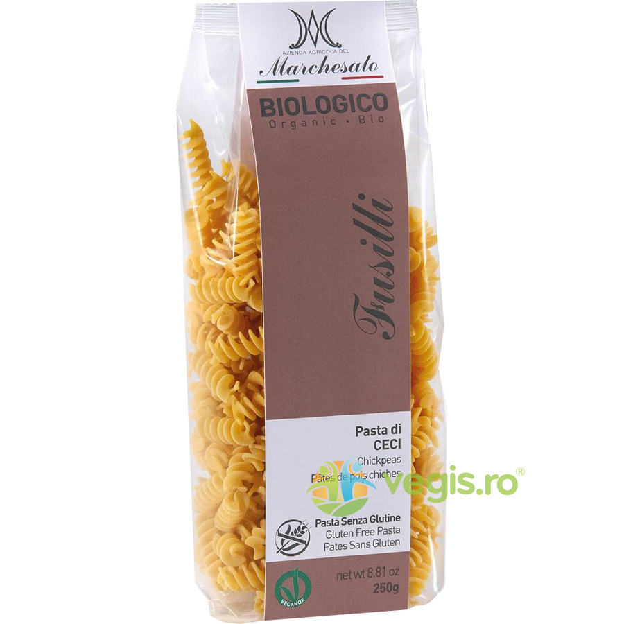 Oferte la Fusilli cu Naut fara Gluten Ecologice/Bio 250g
