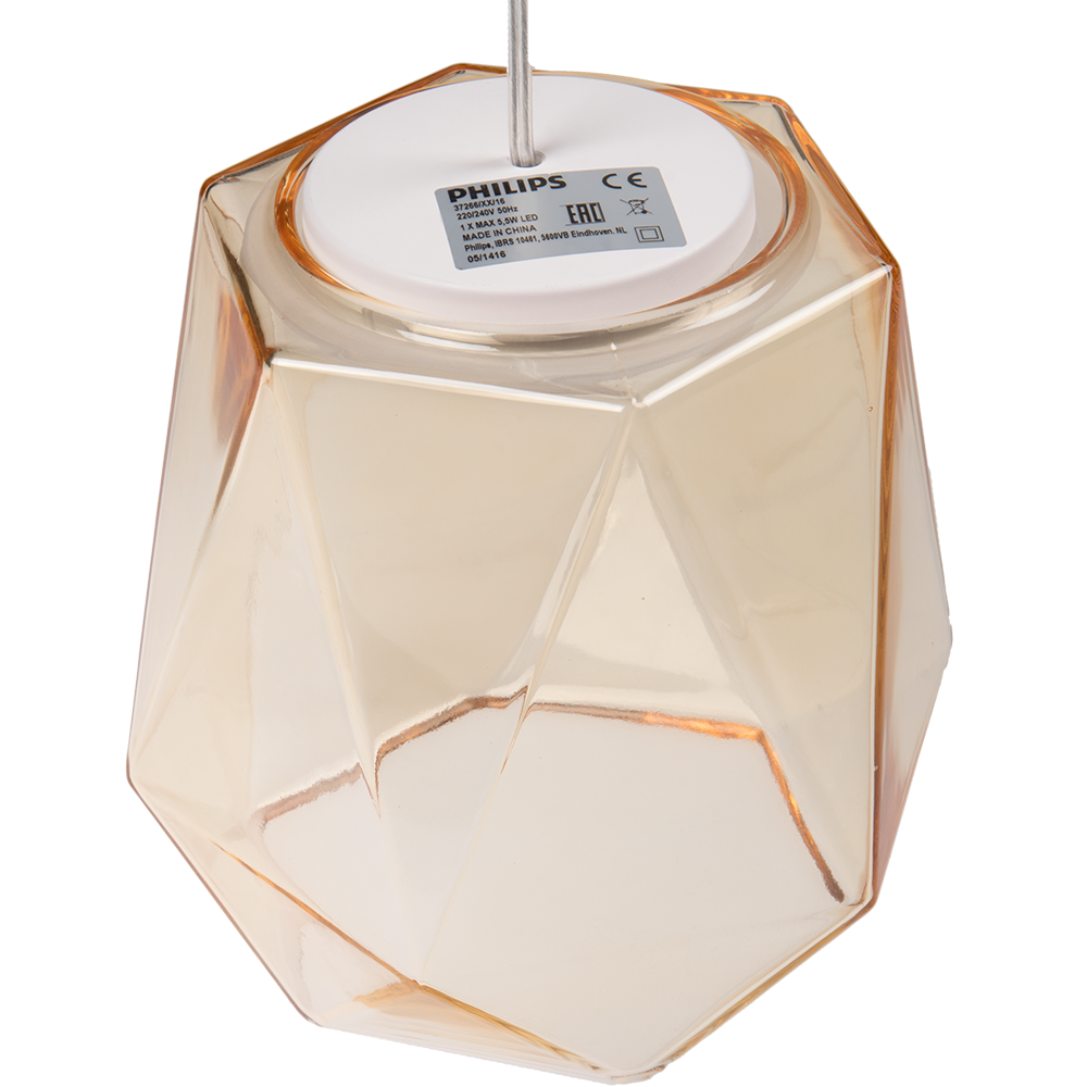 Oferte la Pendul suspendat LED Philips Myliving Italo Galben 1 x 4.5 W, 430 lm