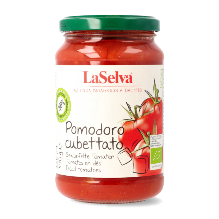 Oferte la Rosii bio taiate cubulete, 340g LaSelva
