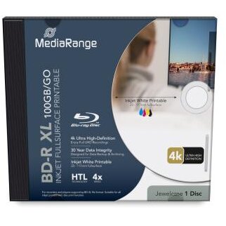 Oferte la Mediu Optic BD-R XL 100GB 4x Speed Inkjet
