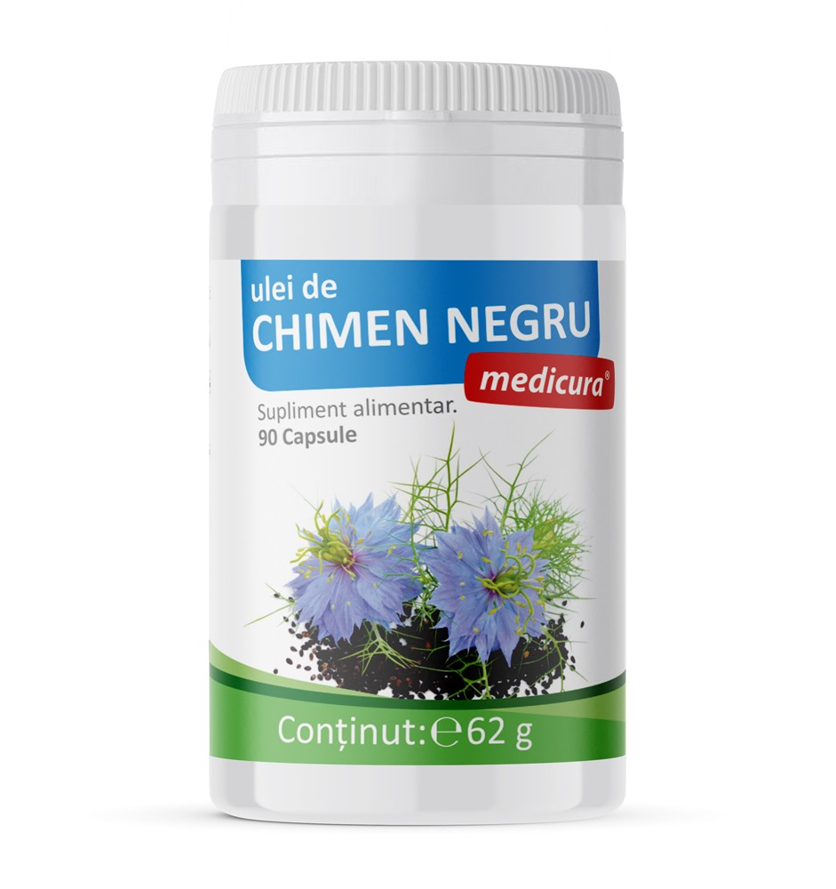 Oferte la Ulei de chimen negru, 90 capsule Medicura