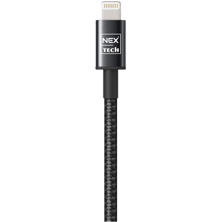 Oferte la Cablu de date / incarcare TECH USB Lightning PREMIUM 2m Transfer date Incarcare Sincronizare Flexibil Compatibilitate iPhone  Negru