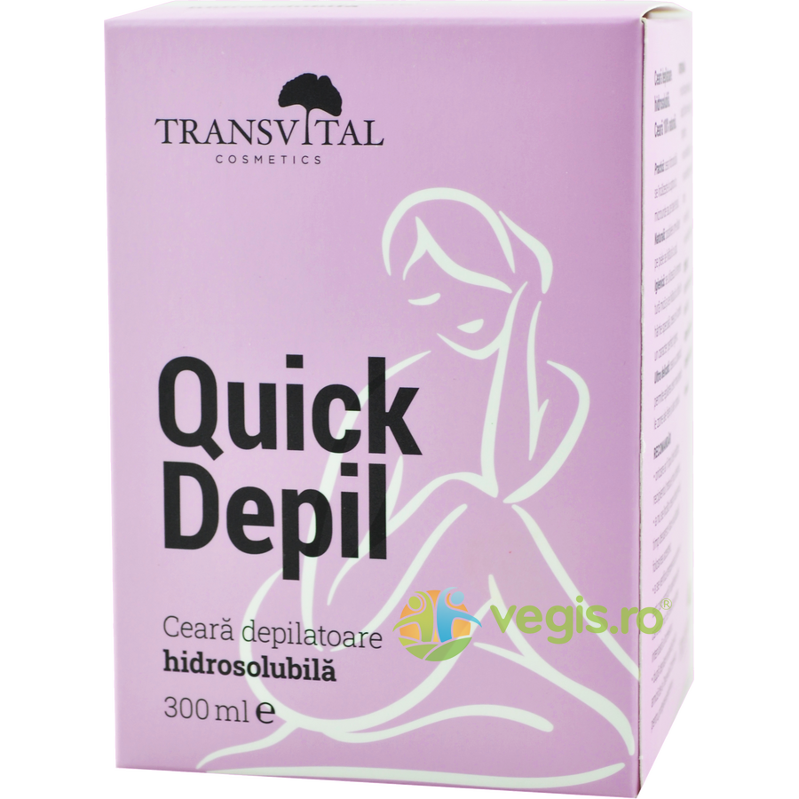 Oferte la Quick Depil - Ceara Depilatoare Naturala Hidrosolubila 300g