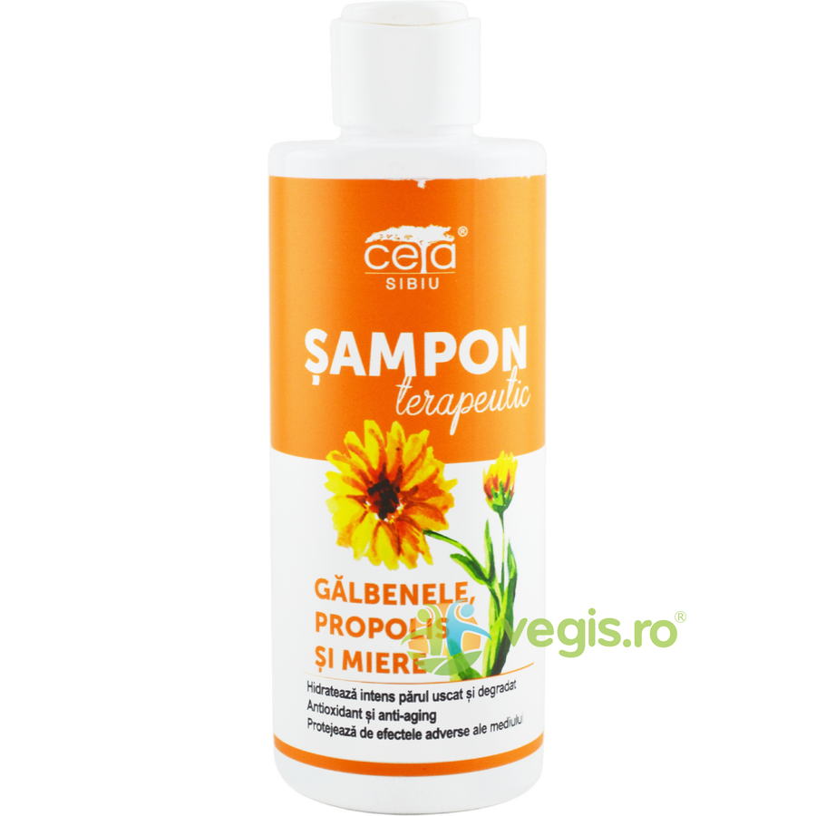 Oferte la Sampon Terapeutic cu Galbenele, Propolis si Miere 200ml