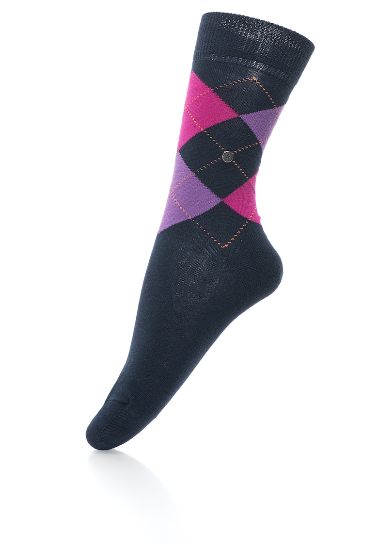 Oferte la Sosete lungi cu model argyle Queen