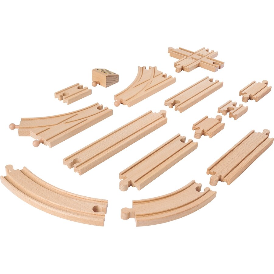 Oferte la Piese De Schimb Pentru Cale Ferata 10x Piese Lemn Fag +3ani Natur