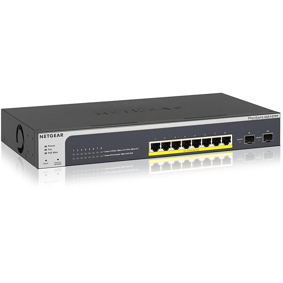 Accesoriu server GS510TPP PoE/GE/GE/SMA/08, Switch