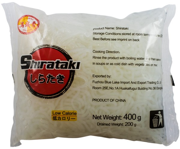 Oferte la Shirataki taitei fini din faina de konjac, 400g