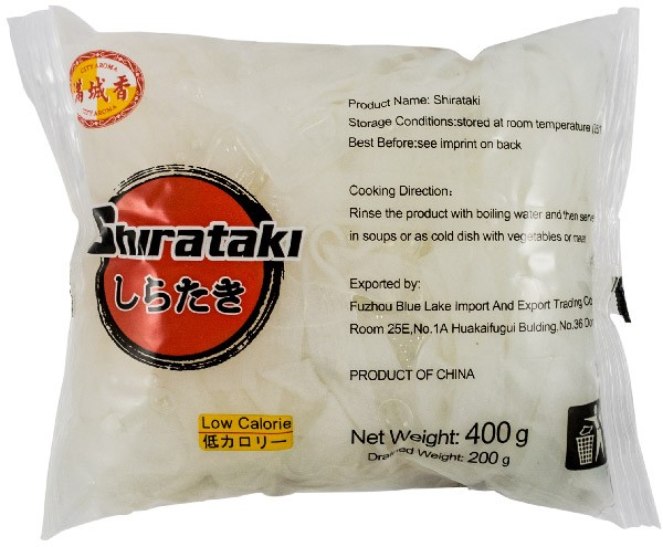 Oferte la Shirataki Taitei lati (fini) din faina de konjac, 400g