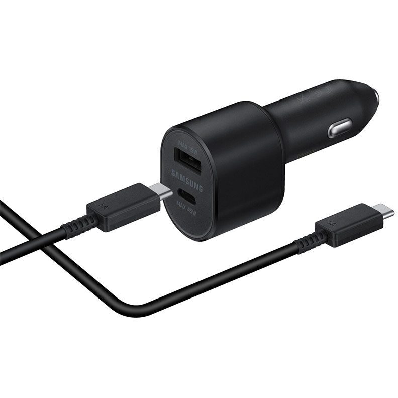 Incarcator auto In-Car fast charger Dual Port 5A Black