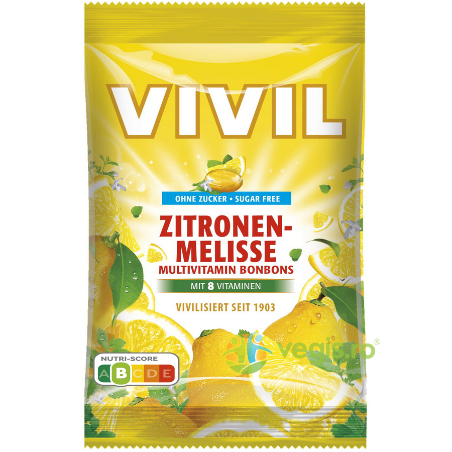 Oferte la Bomboane cu Aroma de Lamaie si Multivitamine fara Zahar 60g
