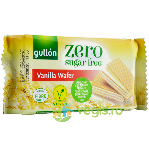 Oferte la Napolitane cu Vanilie fara Zahar 60g