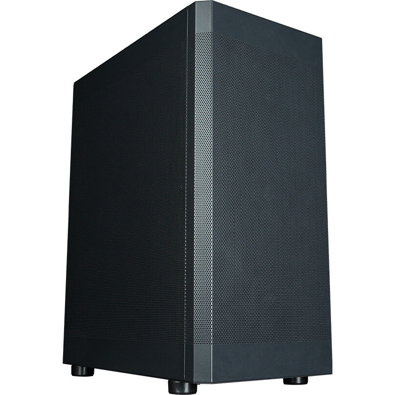 Oferte la Carcasa i4 Middle Tower Office fara Sursa 6 Ventilatoare Incluse 7+2 Sloturi Expansiune Negru