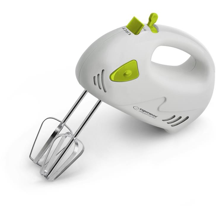 Oferte la Mixer Esperanza EKM007G mixer de mână MUFFIN Alb/Verde 125 W 7 viteze