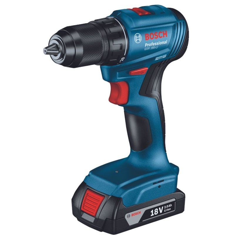 GSR 185-LI Masina de gaurit si insurubat brushless + 1 acumulator Li-Ion 18V 2Ah 50Nm + Valiza