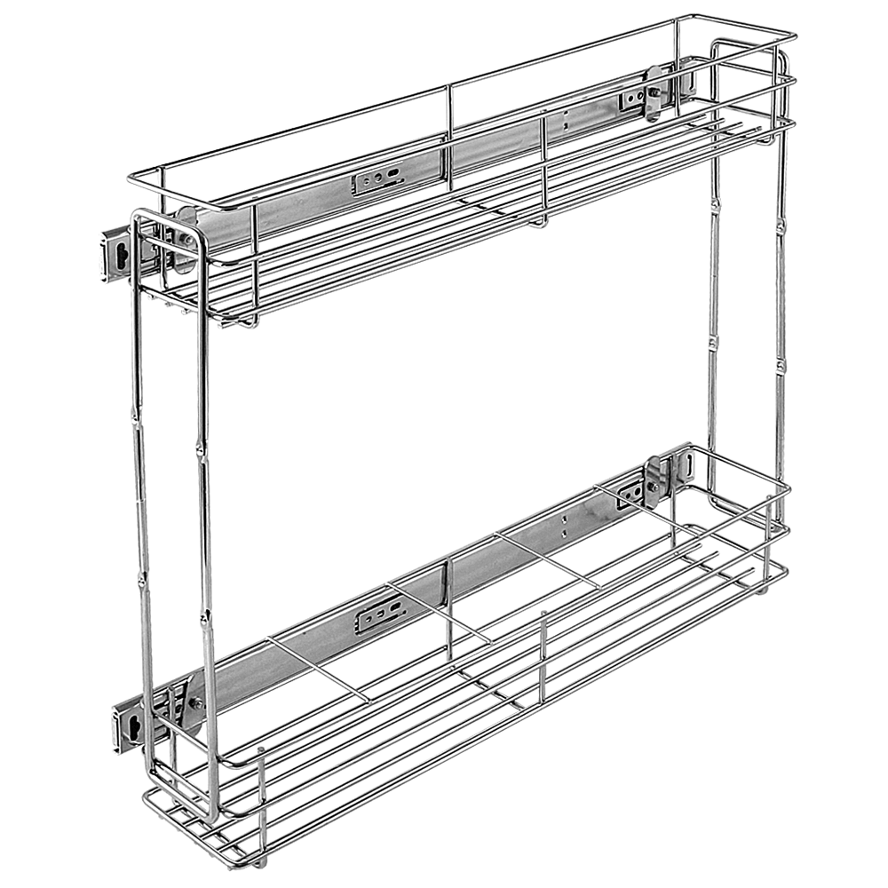 Oferte la Cos cromat cu prindere laterala, metal, crom, 110 x 450 x 460 mm