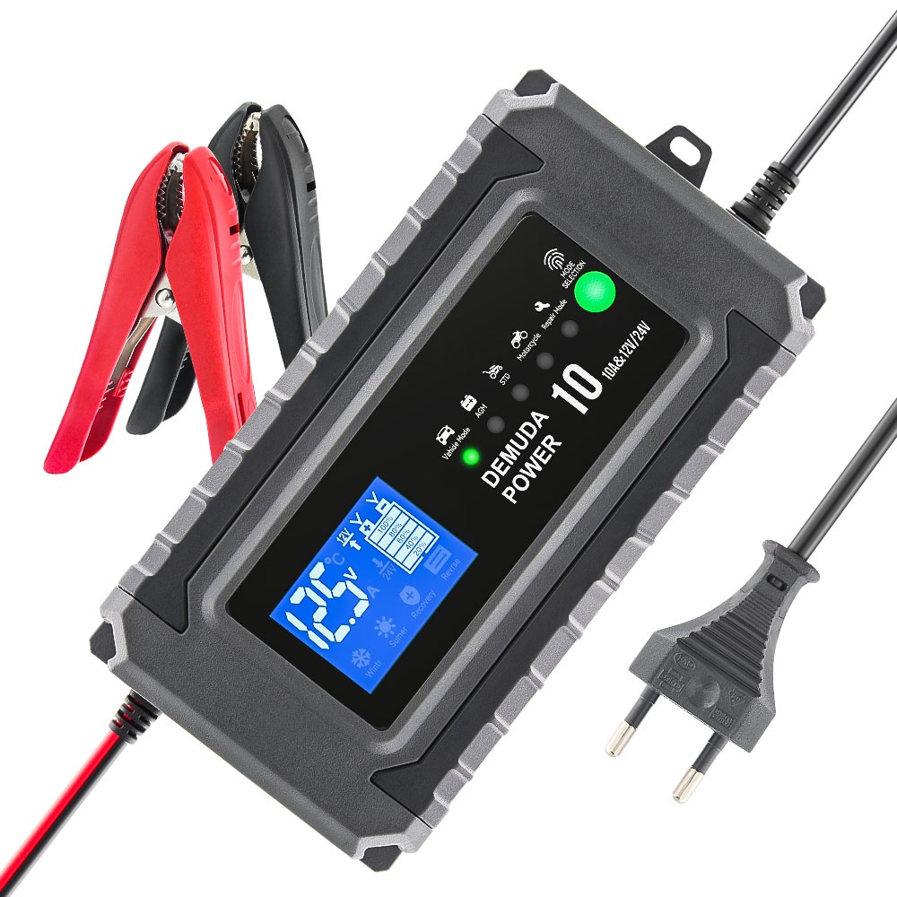 Oferte la Redresor Inteligent Demuda Power DC10 - Incarcare Rapida pentru Baterii Auto si Moto 12/24V, 10.5A