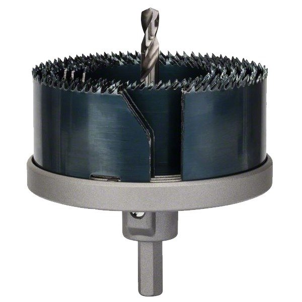 Bosch hole saw set,  46-81mm, for aluminium (6 pieces, working length 32mm)