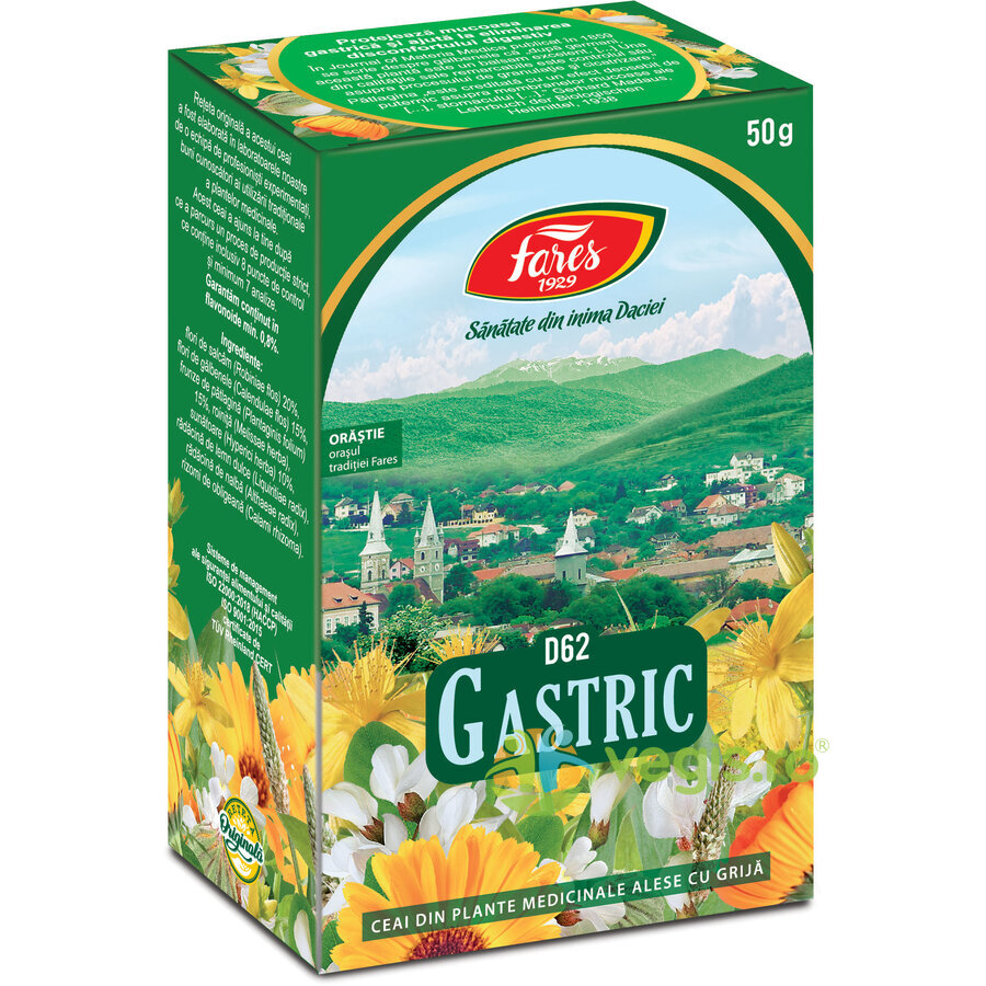 Oferte la Ceai Gastric (D62) 50gr