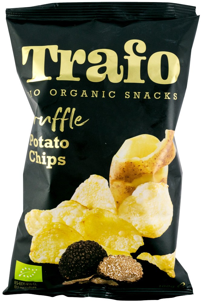 Oferte la Chipsuri bio din cartofi cu trufe negre, 100g Trafo