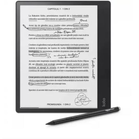 Oferte la eBook reader Elipsa Ecran 2E 10.3inch 32GB Wi-Fi Negru