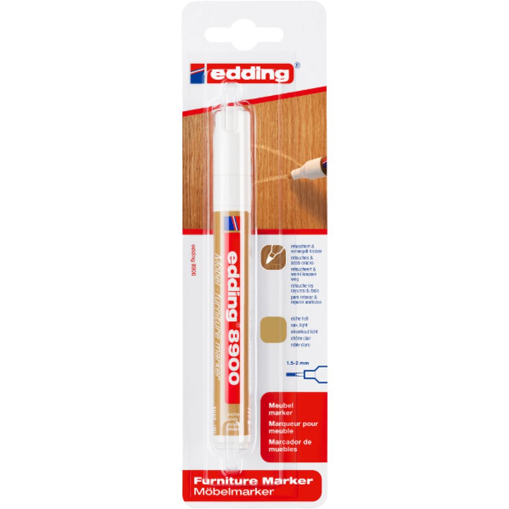 Oferte la Marker permanent pentru retus mobila Edding 8900, stejar