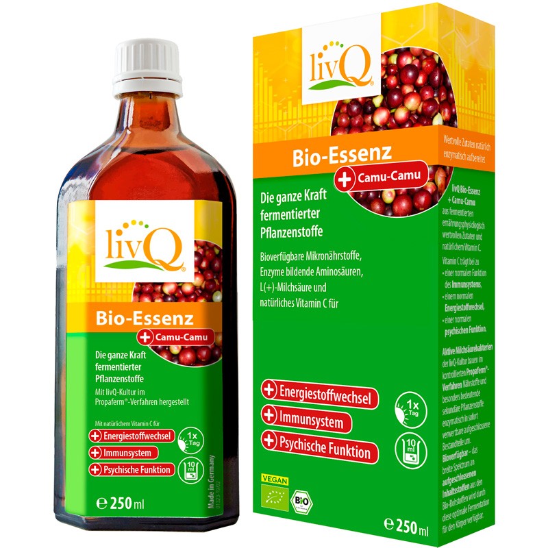 Oferte la Concentrat enzimatic bio cu camu-camu, 250ml livQ