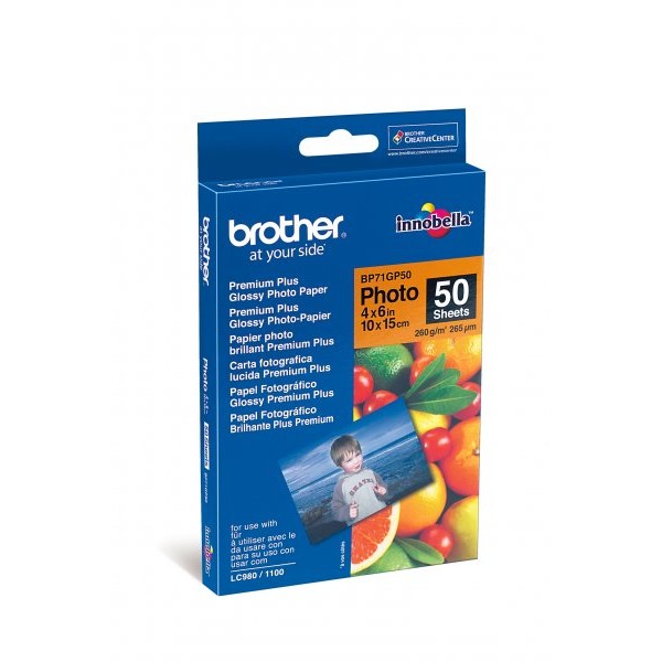 Oferte la Hartie foto Hartie fotografica Brother - 10x15cm, 50 bucati