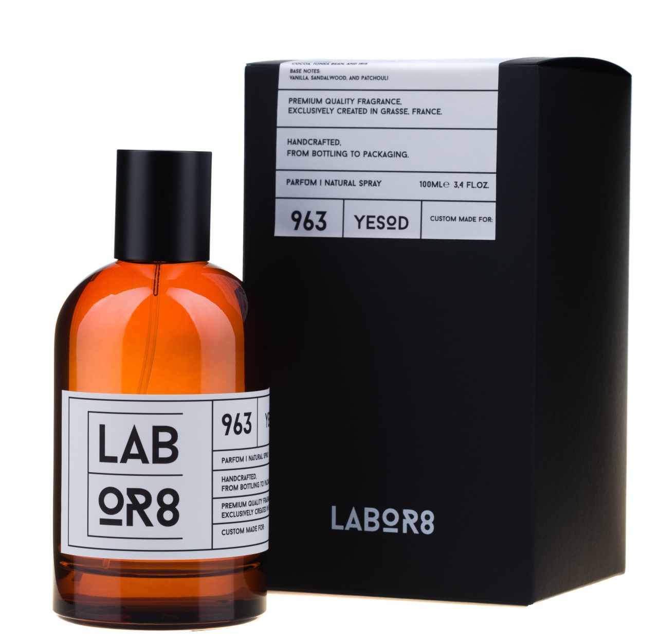 Oferte la LABOR8, YESOD 963, Apa de Parfum, Unisex (Gramaj: 30 ml)