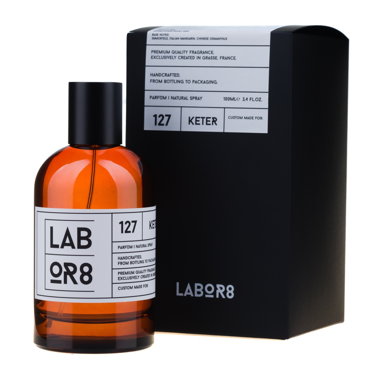 Oferte la LABOR8, KETER 127, Apa de Parfum, Unisex (Gramaj: 30 ml)
