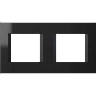 Modul Line Rama 2x2M IP20 Negru, TEM Modul TEM-OL24NB-U