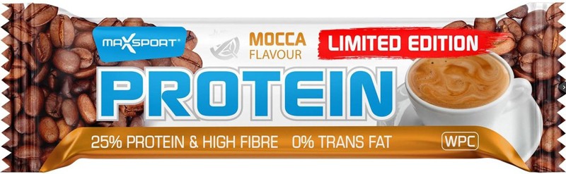 Oferte la Baton proteic cu aroma de mocca, 60g Max Sport