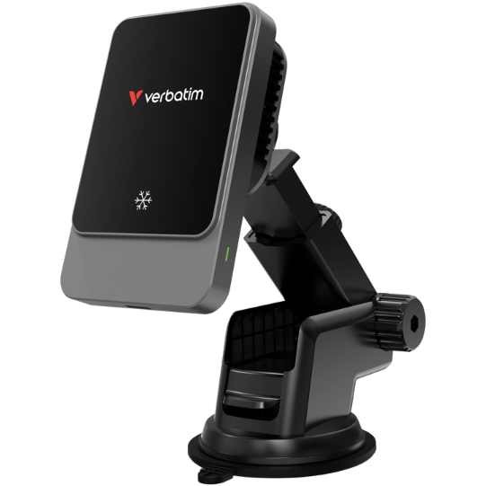 Incarcator Auto Magnetic Wireless CnD-03 RGB Gri