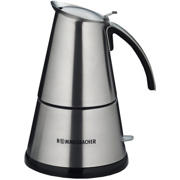 Oferte la Cafetiera EKO366/E Expresso deLuxe Capacitate 3 / 6 Cesti Oprire Automata Argintiu