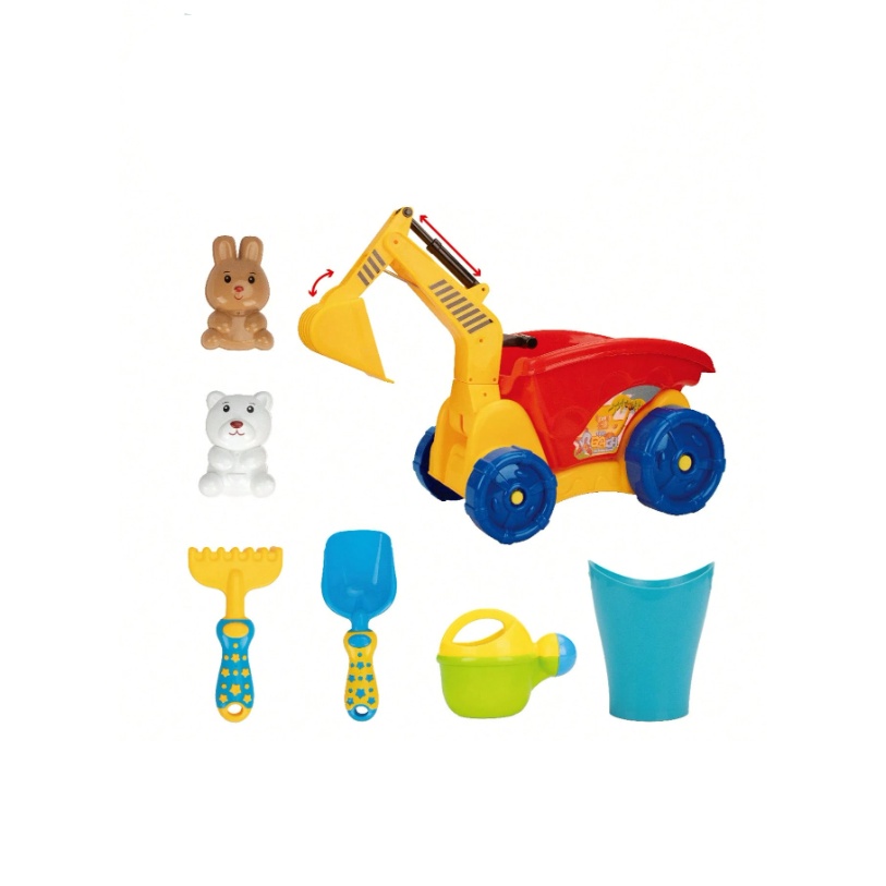 Oferte la Set Jucarie Excavator cu Accesorii pentru Nisip, 3+ ani